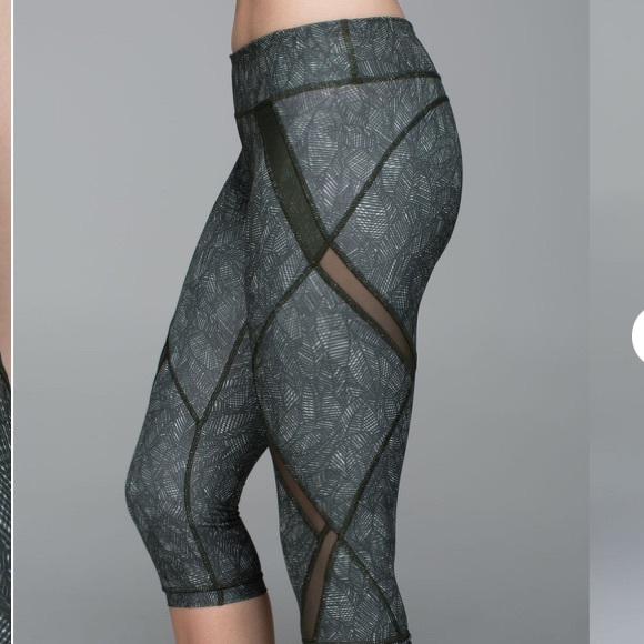 lululemon athletica Pants - lululemon athletica Cool to Street Crop green 4